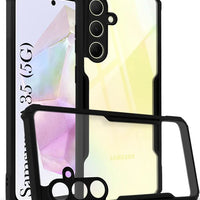 Samsung A35 5G  Back Cover (Silicone Border)