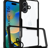 Apple iphone 16 Back Cover (Silicone Border)