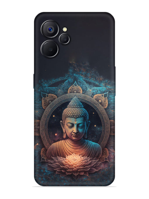Gautam Buddha Embossed Realme 9i 5G Back cover