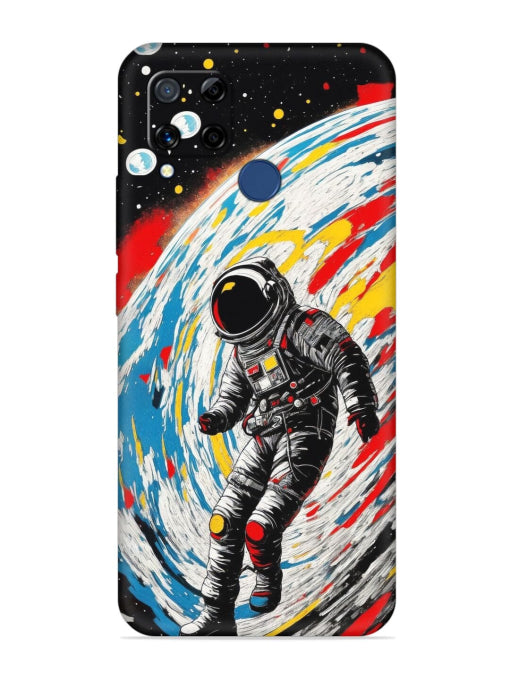 Astronaut Art Realme C15 Back cover