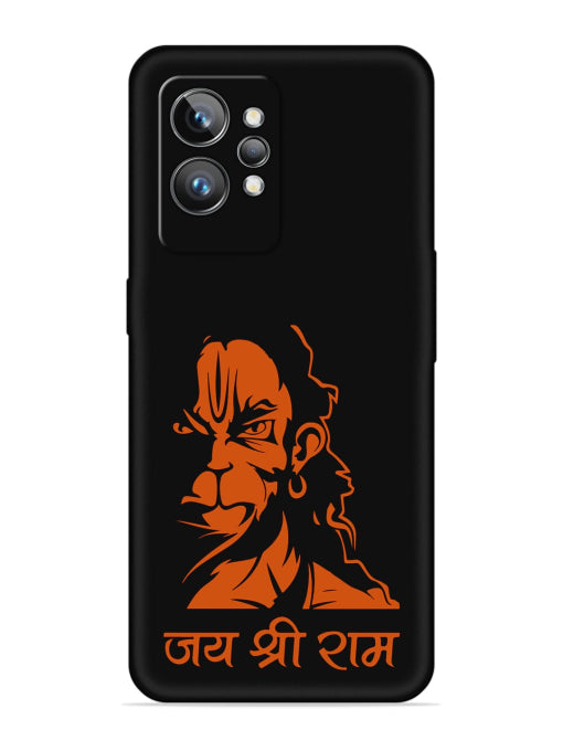 Angry Hanuman Embossed Realme GT 2 Pro Back cover