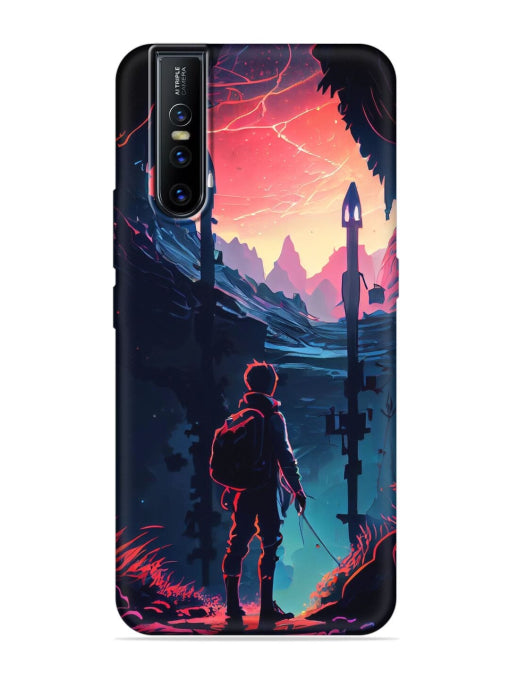 Cgs Artwork Embossed Vivo V15 Pro Back Cover