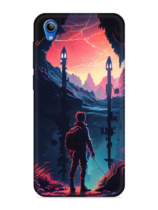Cgs Artwork Embossed Vivo Y91i/Y1s Back cover