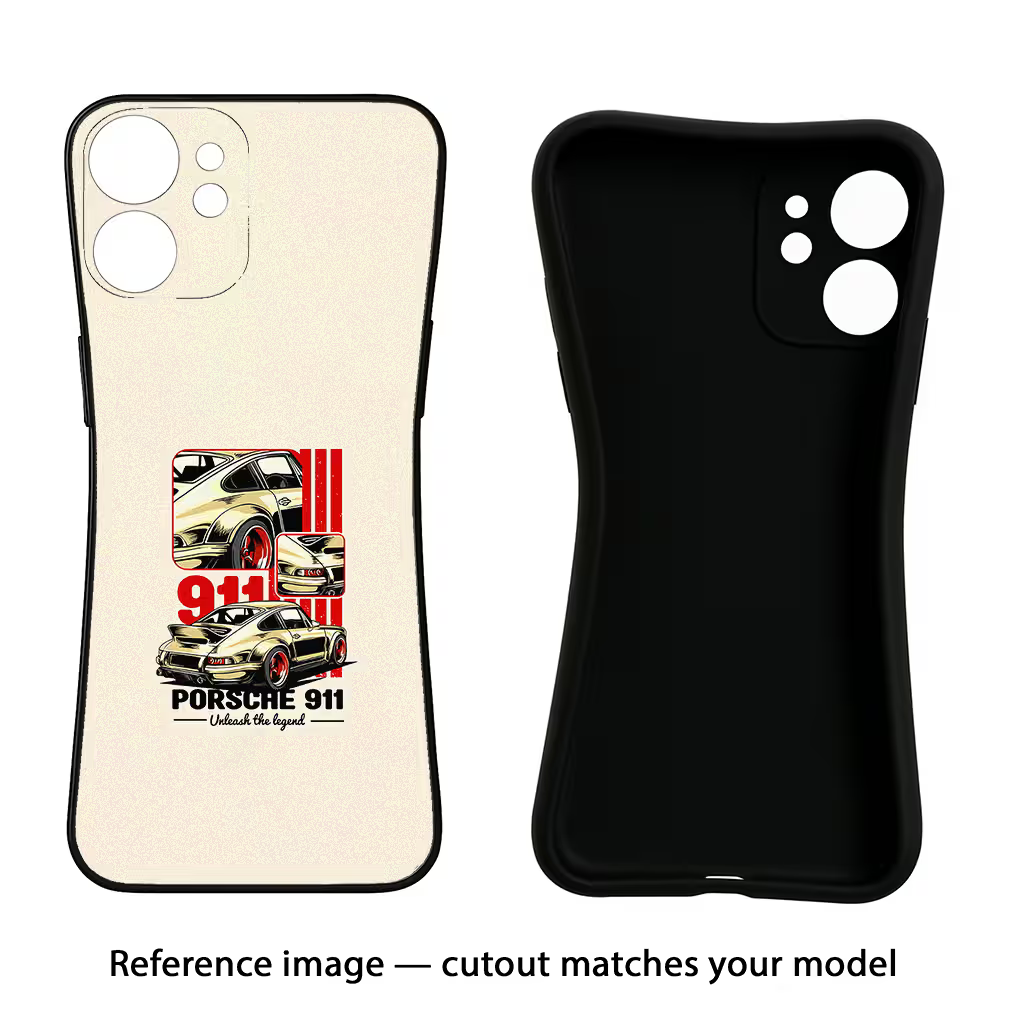 Classic Porsche 911 Back Cover