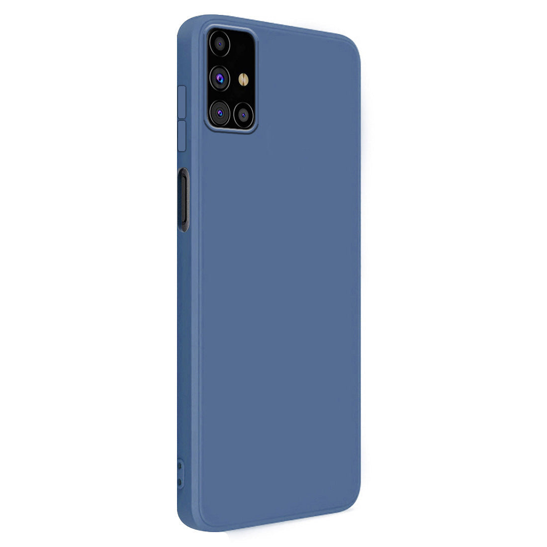 Samsung Galaxy M31s Back Cover (Silicone + Inner Side Cloth) soft