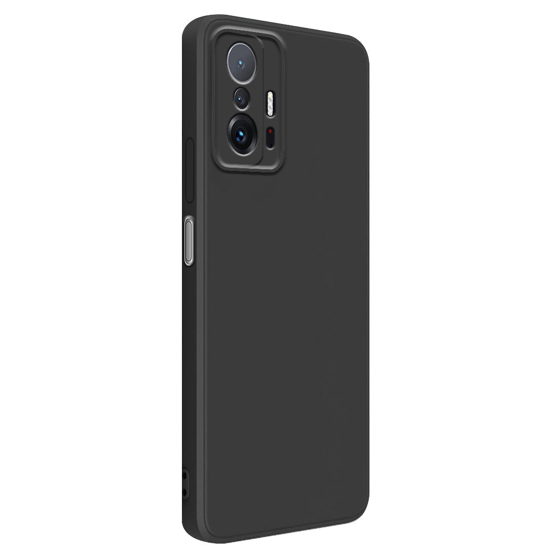 Mi 11T Pro 5G Back Cover (Silicone + Inner Side Cloth) soft