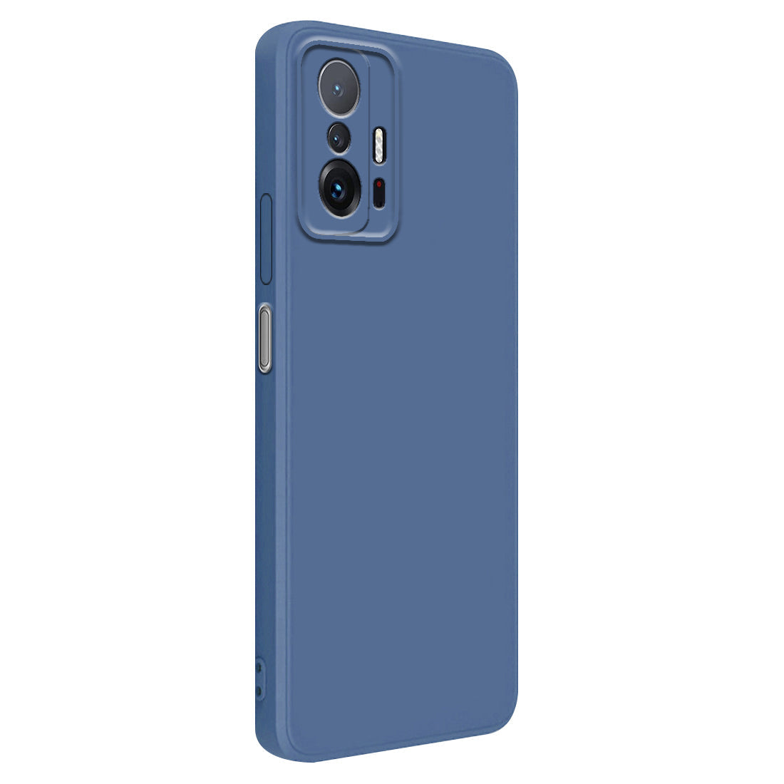 Mi 11T Pro 5G Back Cover (Silicone + Inner Side Cloth) soft