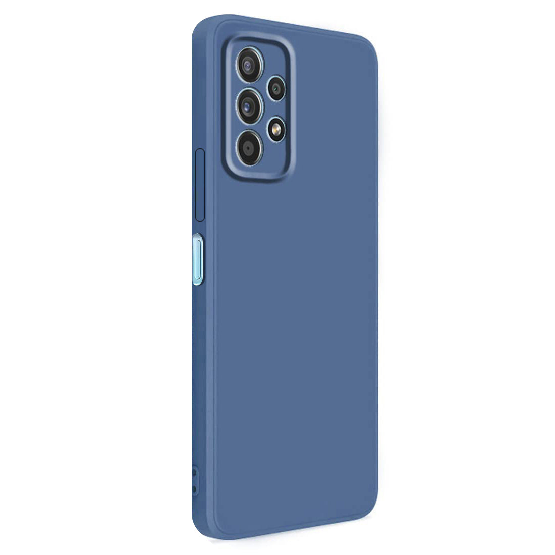 Samsung Galaxy A53 5G Back Cover (Silicone + Inner Side Cloth) soft