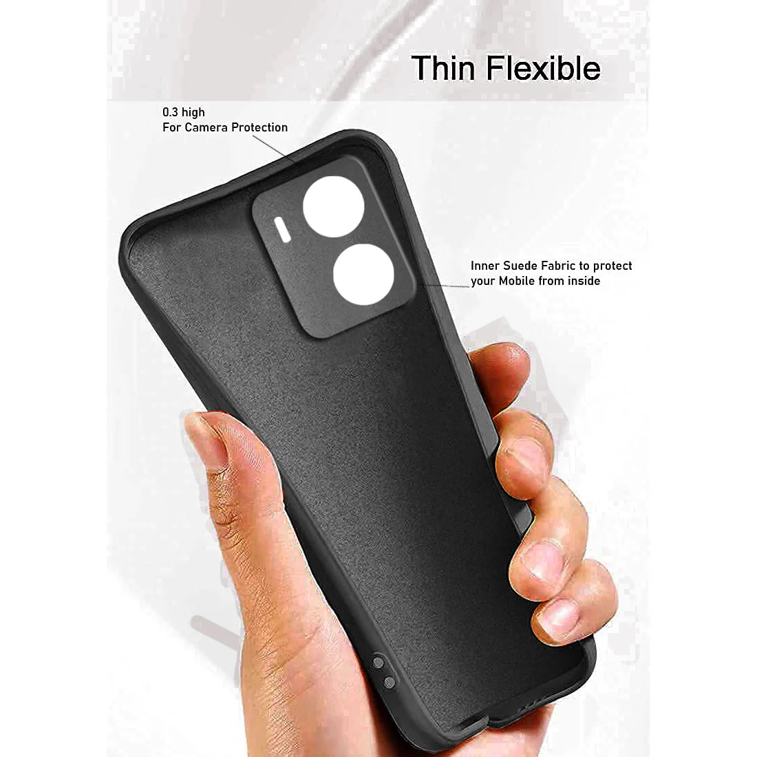 Silicone Case for Vivo Y16 / Y56 5G / T2x 5G