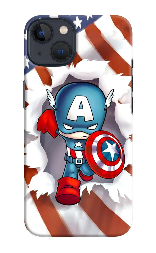 Captain America Back Cover