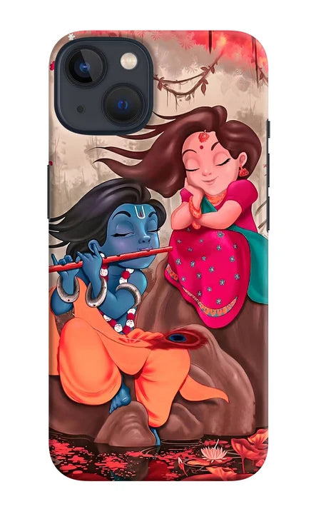 Radhe Krishna iPhone 13 Mini Back Cover