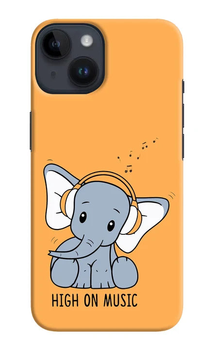 High On Music iPhone 14 Back Cover