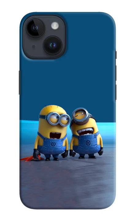 Minion Laughing iPhone 14 Back Cover