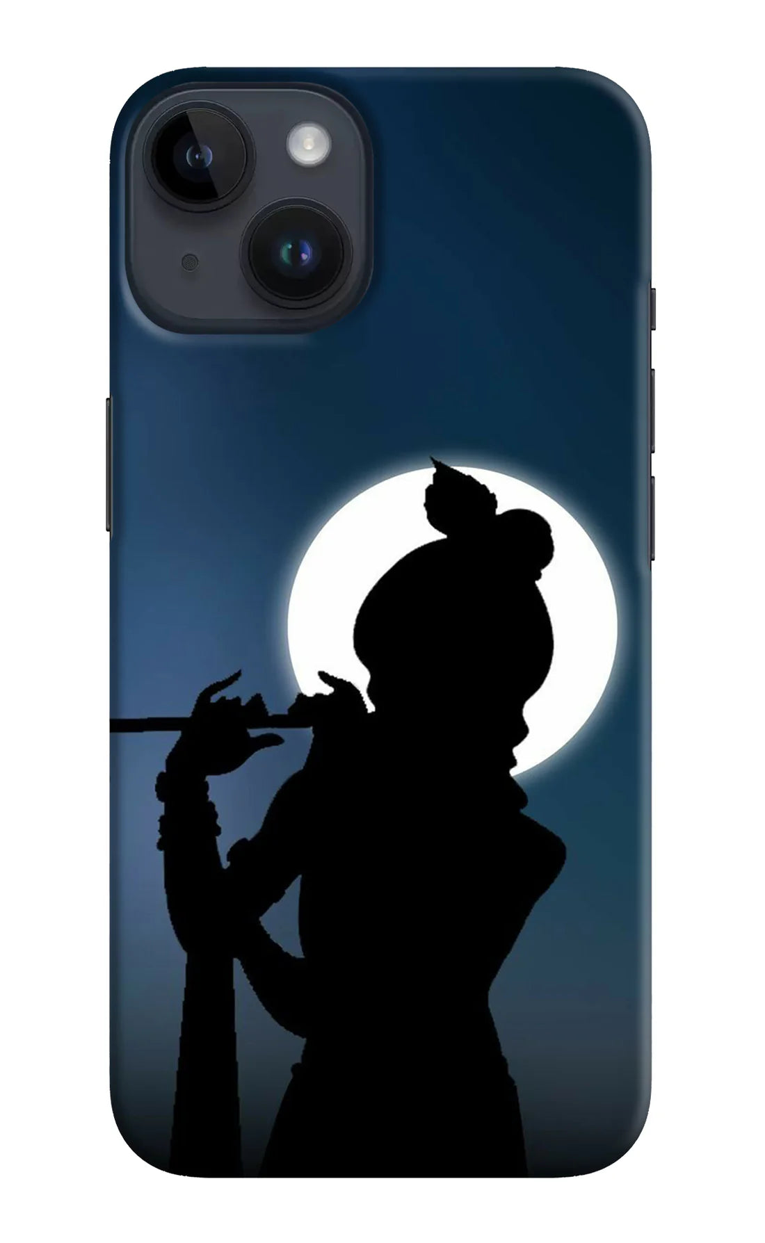Shri Krishna Silhouette Back Cover