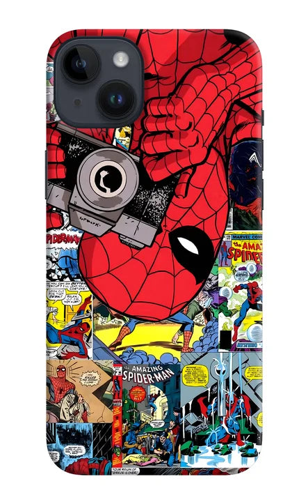 Spider Man iPhone 14 Plus Back Cover