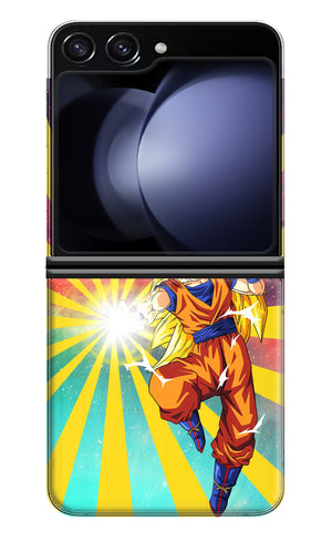 Goku Super Saiyan Samsung Galaxy Z Flip5 Back Cover