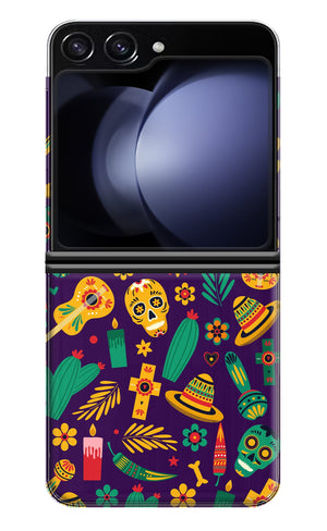 Mexican Artwork Samsung Galaxy Z Flip5 Back Cover