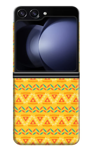 Tribal Pattern Samsung Galaxy Z Flip5 Back Cover