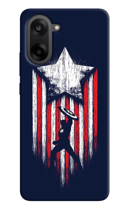 Captain America Marvel Art OnePlus Nord CE5 Back Cover