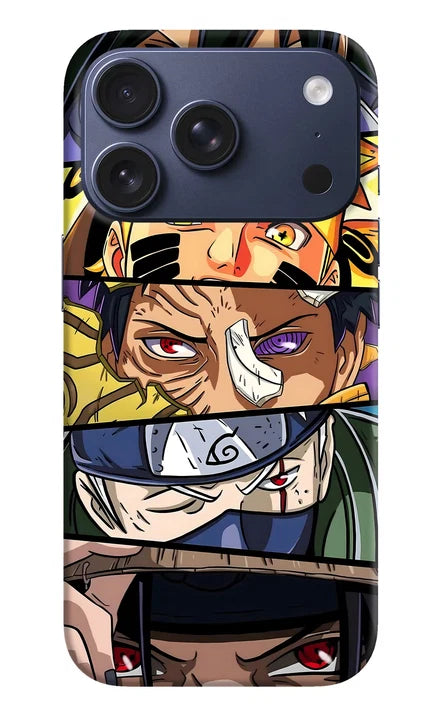 Naruto Character iPhone 17 Pro Back Cover