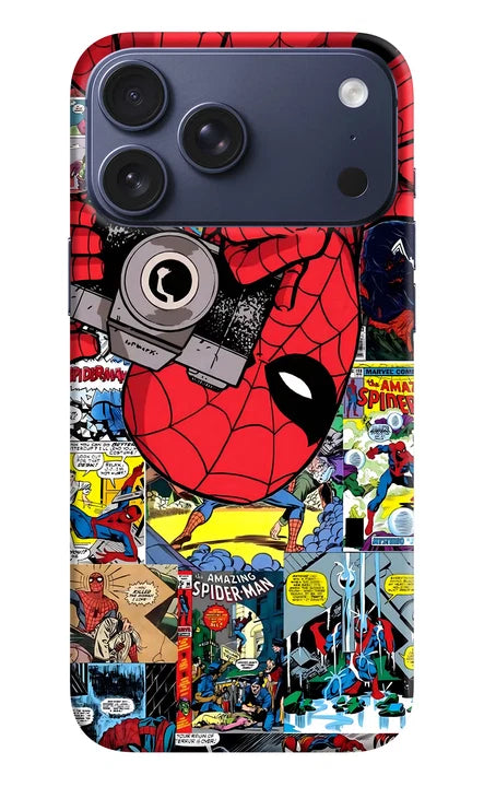 Spider Man iPhone 17 Pro Max Back Cover