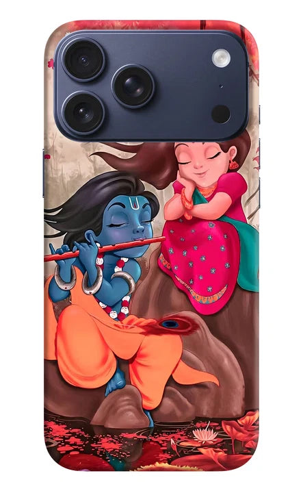 Radhe Krishna iPhone 17 Pro Max Back Cover