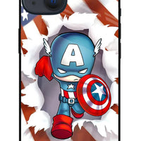 Captain America Back Cover