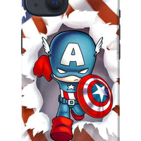 Captain America Back Cover