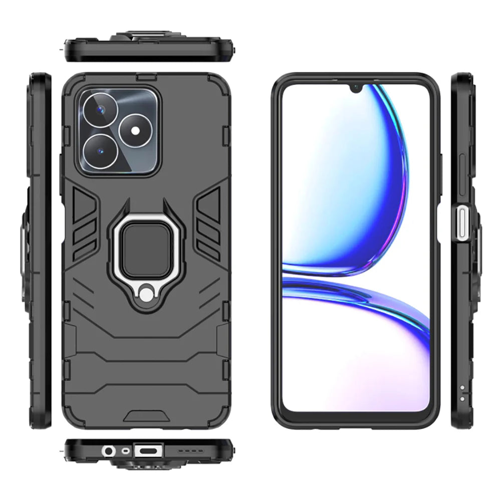 Hybrid Rugged Armor Kickstand Case for Realme C53