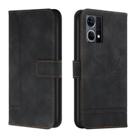 Leather Wallet Cover for Oppo F21 Pro 4G