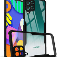 Samsung F62  Back Cover (Silicone Border)