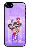 BTS Tiny Tan iPhone 7/7s Glass Case