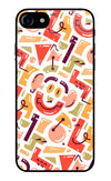 Doodle Pattern iPhone 7/7s Glass Case