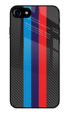 BMW Stripes Pattern iPhone 8/SE 2020 Glass Case