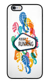 Keep Running iPhone 6 Plus/6s Plus Glass Case