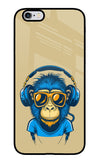 Monkey Headphone iPhone 6 Plus/6s Plus Glass Case