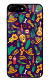 Mexican Artwork iPhone 7 Plus Glass Case