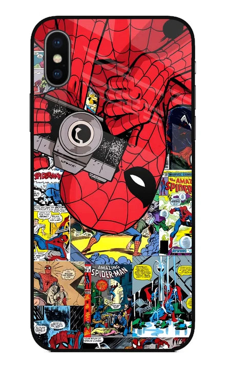 Spider Man iPhone X Back Cover