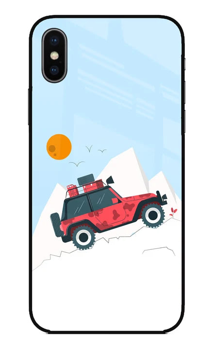 Mountain Trail Beast iPhone X Back Cover
