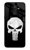 Punisher Skull Samsung J8 Glass Case