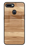 Wooden Vector Oppo F9/F9 Pro Glass Case