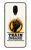 Train Insane Oneplus 6T Glass Case