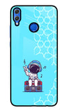 Cute Astronaut Chilling Honor 8X Glass Case