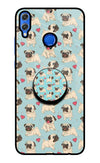 Pug Dog Honor 8X Glass Case