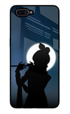 Shri Krishna Silhouette Oppo A3S Glass Case