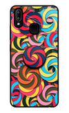 Spiral Pattern Vivo Y91/Y93/Y95 Glass Case