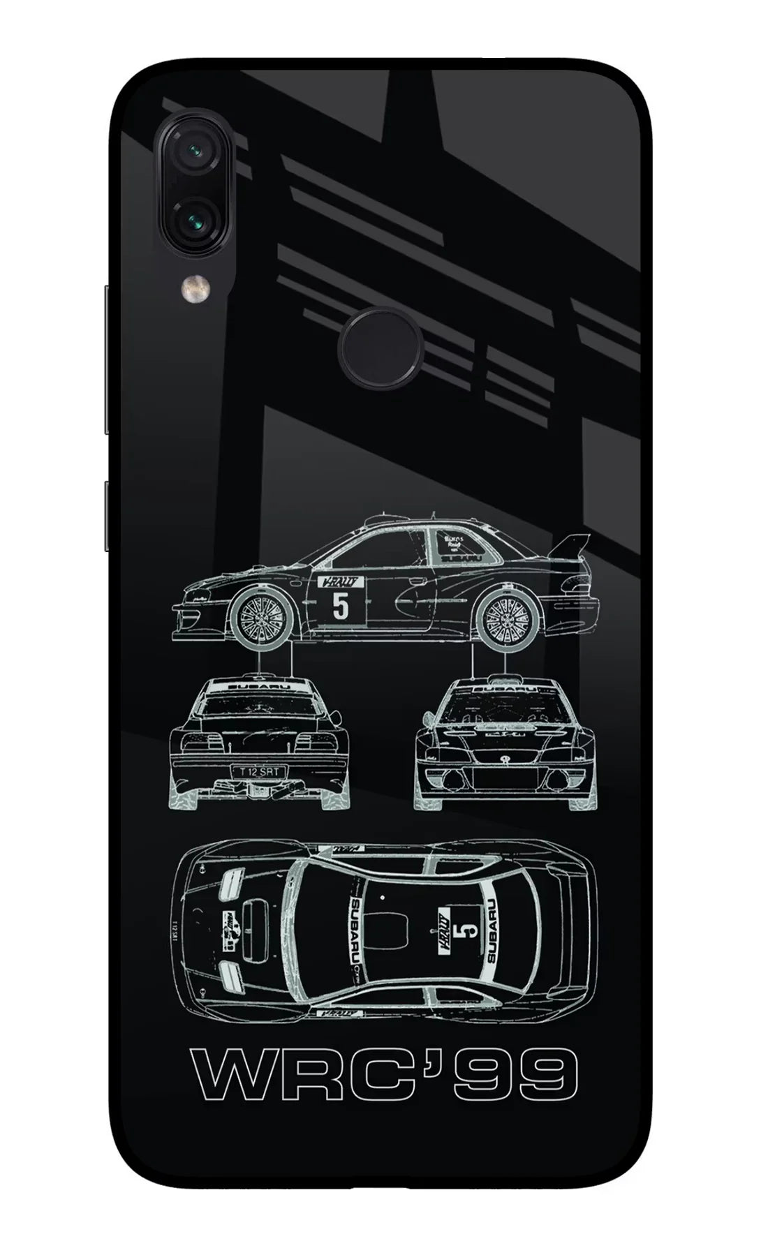 WRC'99 Redmi Note 7/7S/7 Pro  Back cover