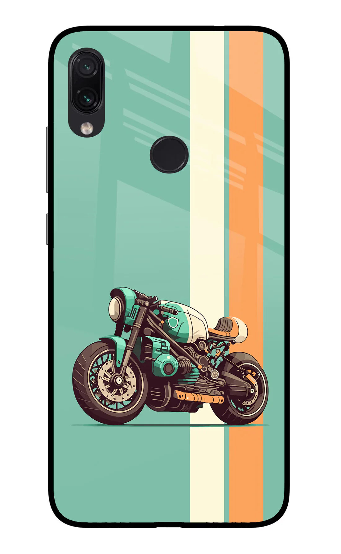 Striped Moto Drift Redmi Note 7/7S/7 Pro Back cover