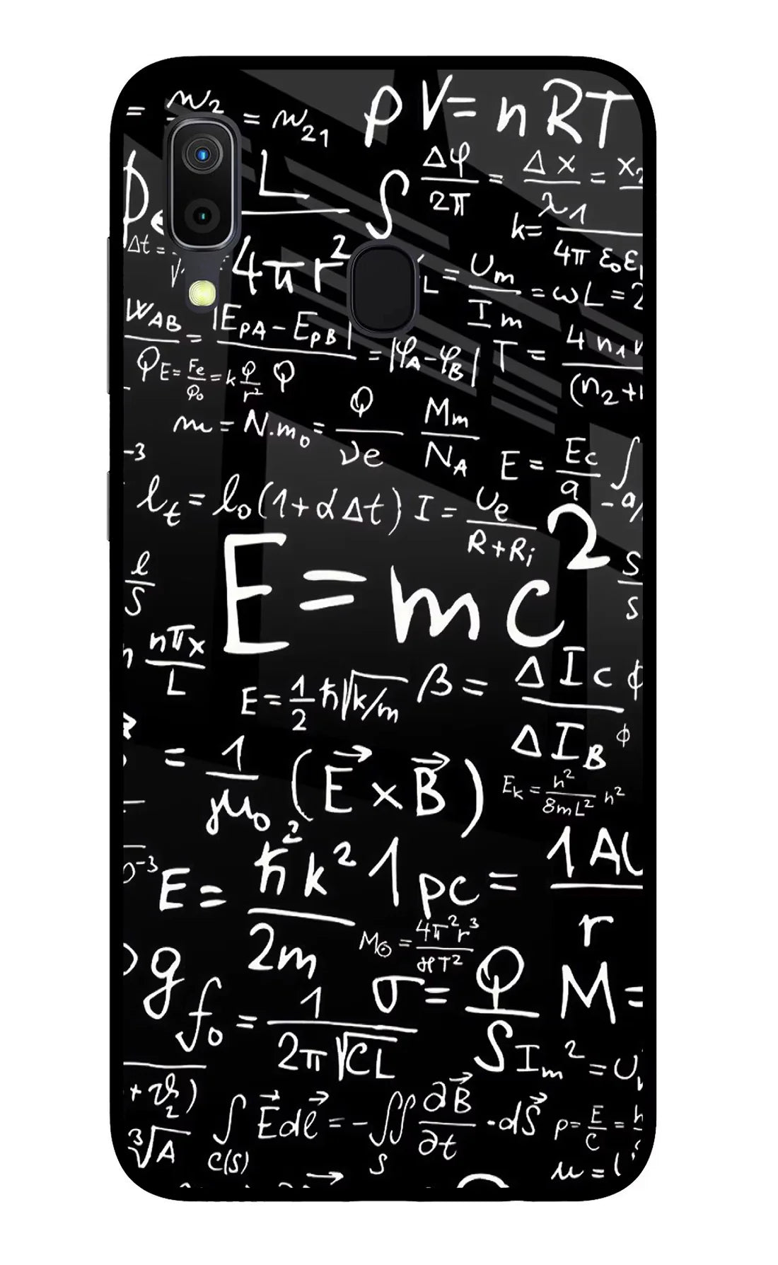 Physics Formula Samsung A30 Back cover