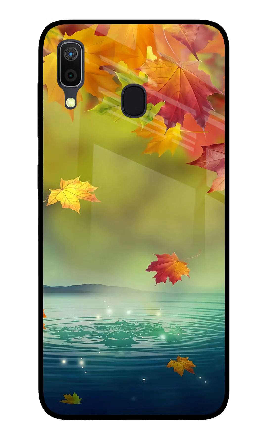 Flowers Samsung A30 Back cover